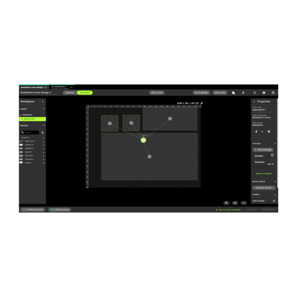 SHURE DESIGNER SYSTEM CONFIRGURATION SOFTWARE MAKES ONSITE INSTALLATION & PRODUCT MANAGEMENT SIMPLE